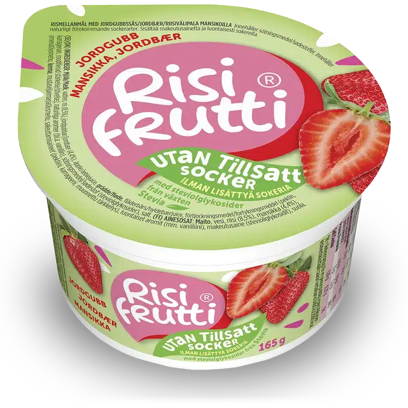 Risifrutti, en produkt producerad av Orkla