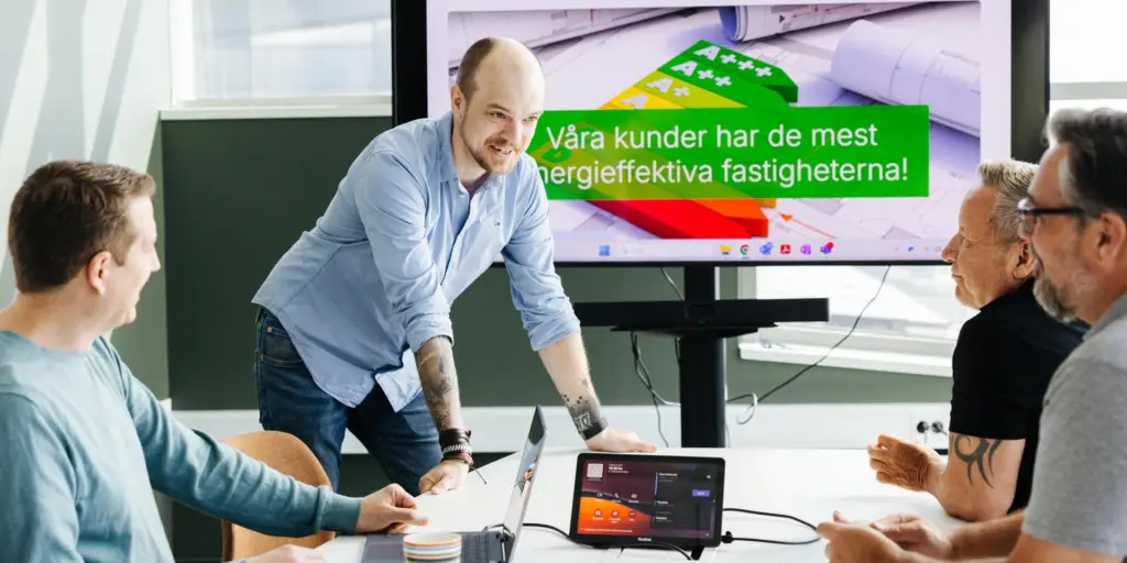 Indoorpersonal - våra kunder har de mest energieffektiva fastigheterna